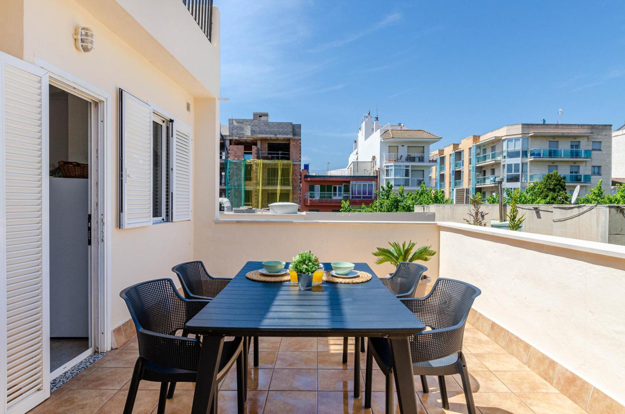 Port Apartments Пуерто де ла Аркудия Екстериор снимка